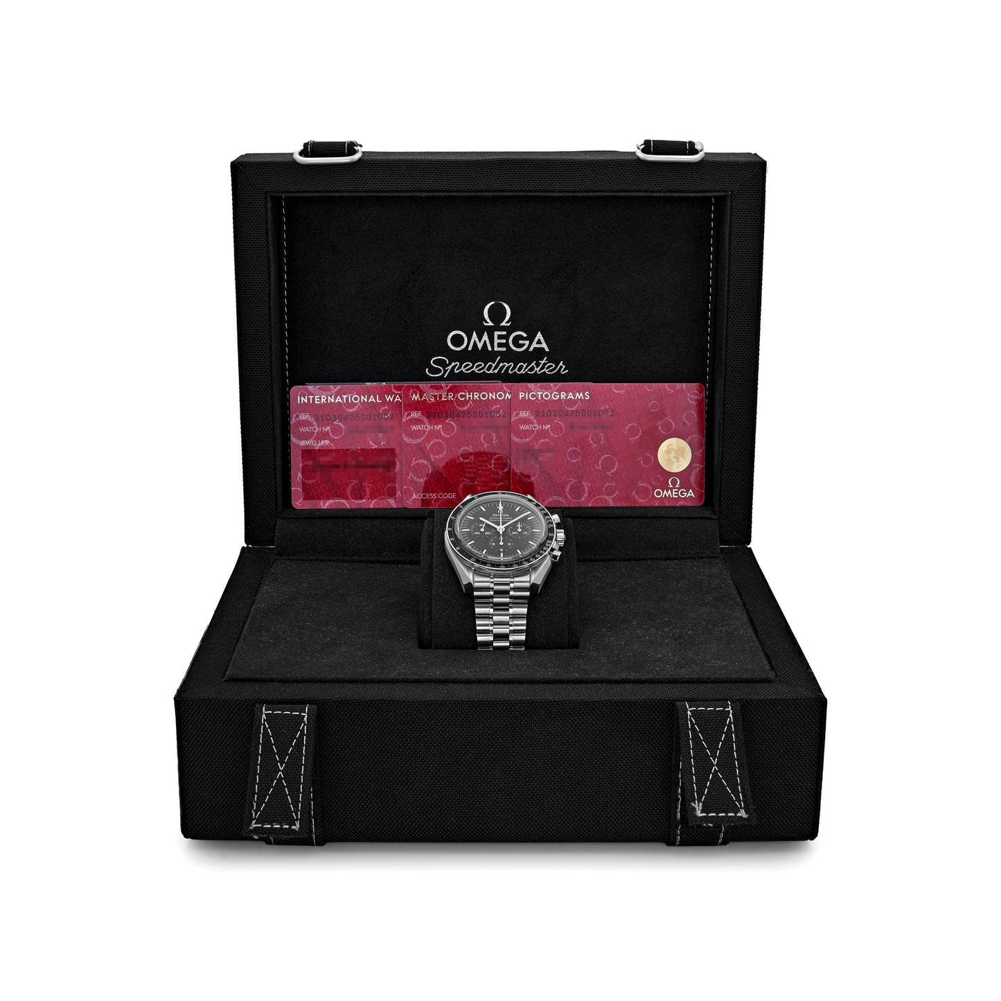Omega Speedmaster Moonwatch Professional 310.30.42.50.01.001 Edelstahl Schwarzes Zifferblatt (2021)