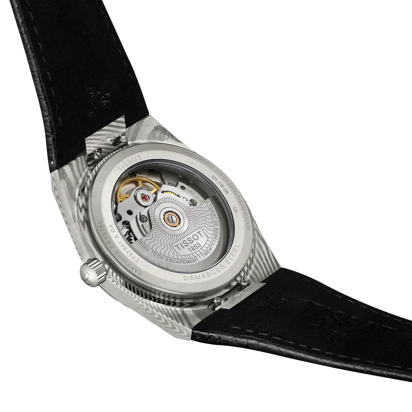 Tissot PRX 38mm Damascus Steel