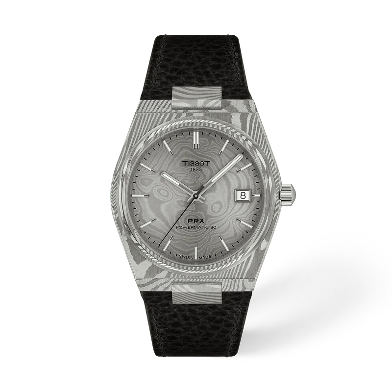 Tissot PRX 38mm Damascus Steel