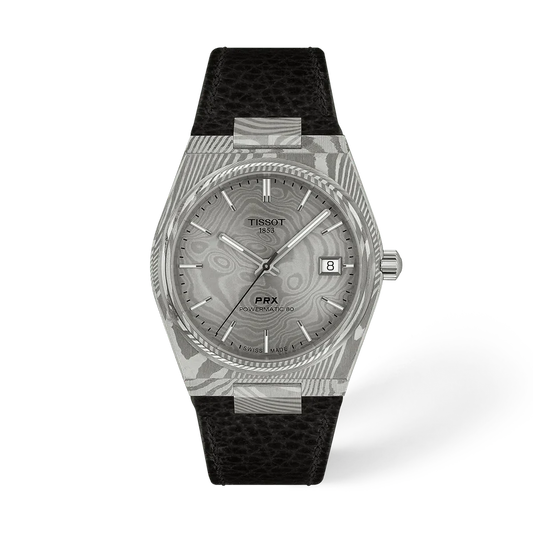 Tissot PRX 38mm Damascus Steel