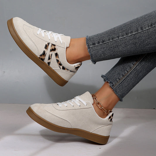 Baskets Rétro Leopardia
