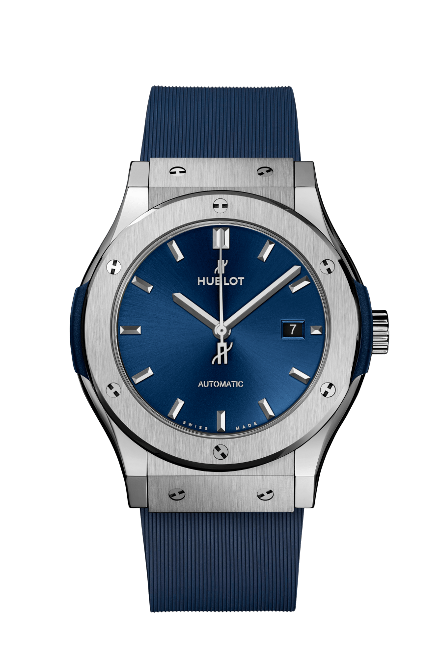 Hublot Classic Fusion Titanium Blau
