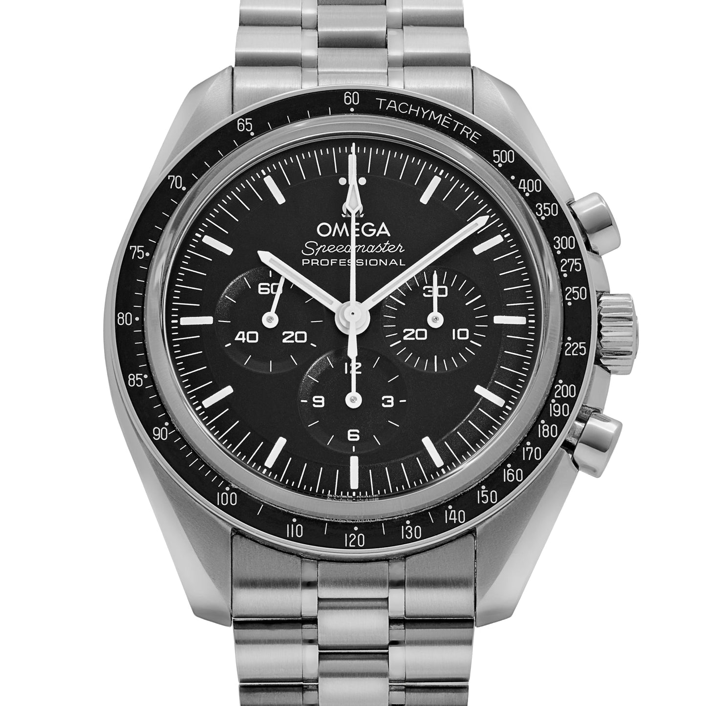 Omega Speedmaster Moonwatch Professional 310.30.42.50.01.001 Edelstahl Schwarzes Zifferblatt (2021)