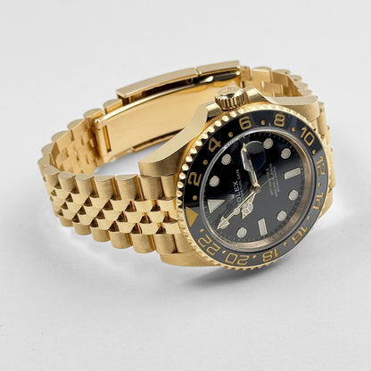 Rolex GMT-Master II 3285 V3 –  126718GRNR Yellow Gold Black Dial Jubilee (2023)