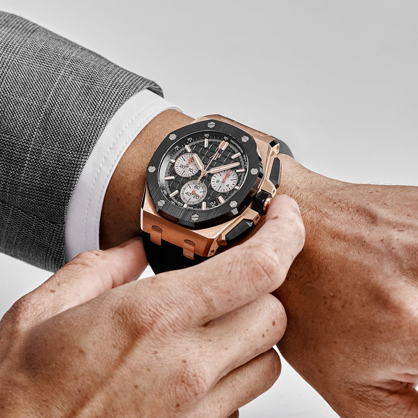 Audemars Piguet Royal Oak Offshore 26420RO.OO.A002CA.01 Chronograph Rose Gold Black Dial (2024)