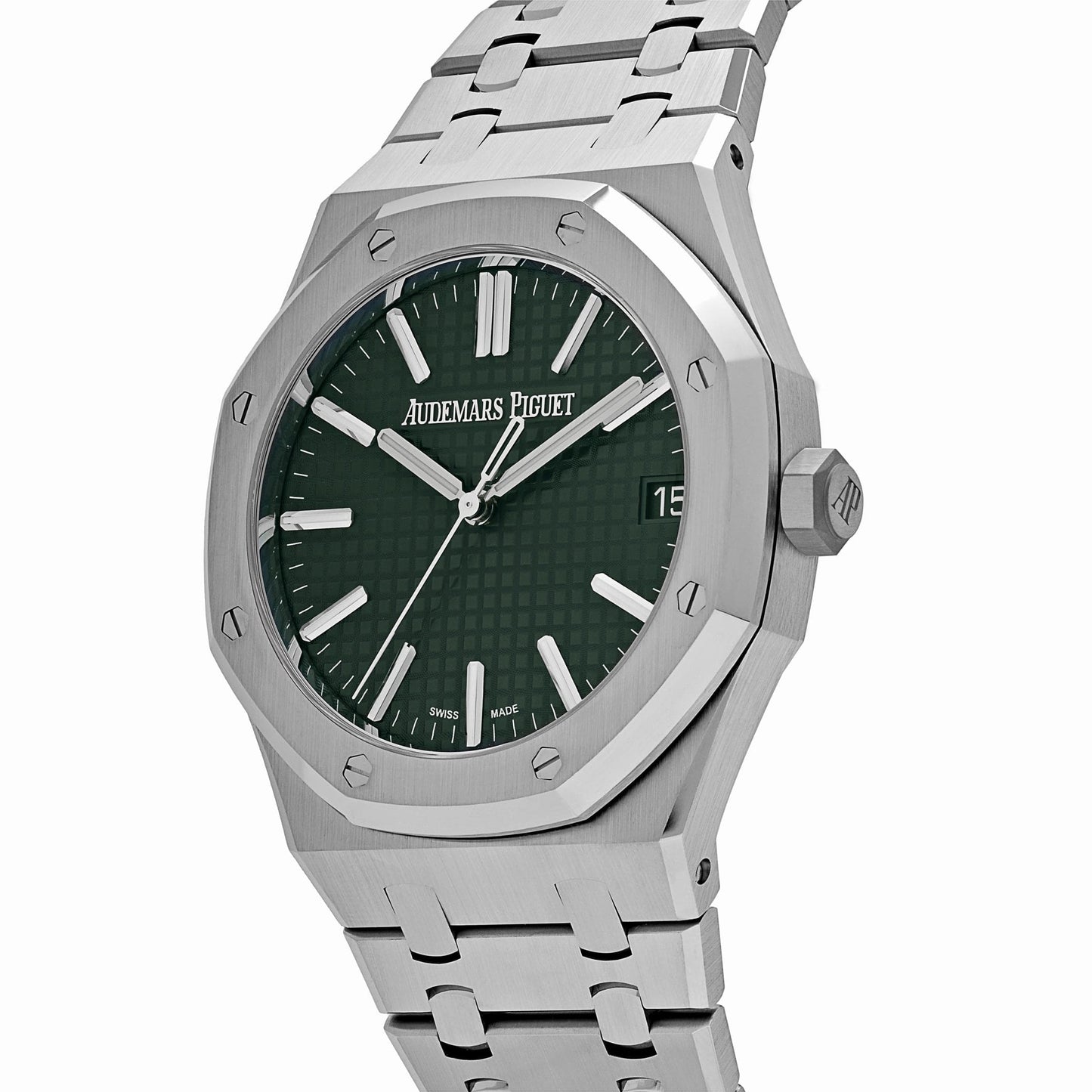 Audemars Piguet Royal Oak 3285 V3 – 15510ST.OO.1320ST.09 Acier Inoxydable Cadran Vert (2025)