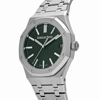 Audemars Piguet Royal Oak 3285 V3 – 15510ST.OO.1320ST.09 Acier Inoxydable Cadran Vert (2025)
