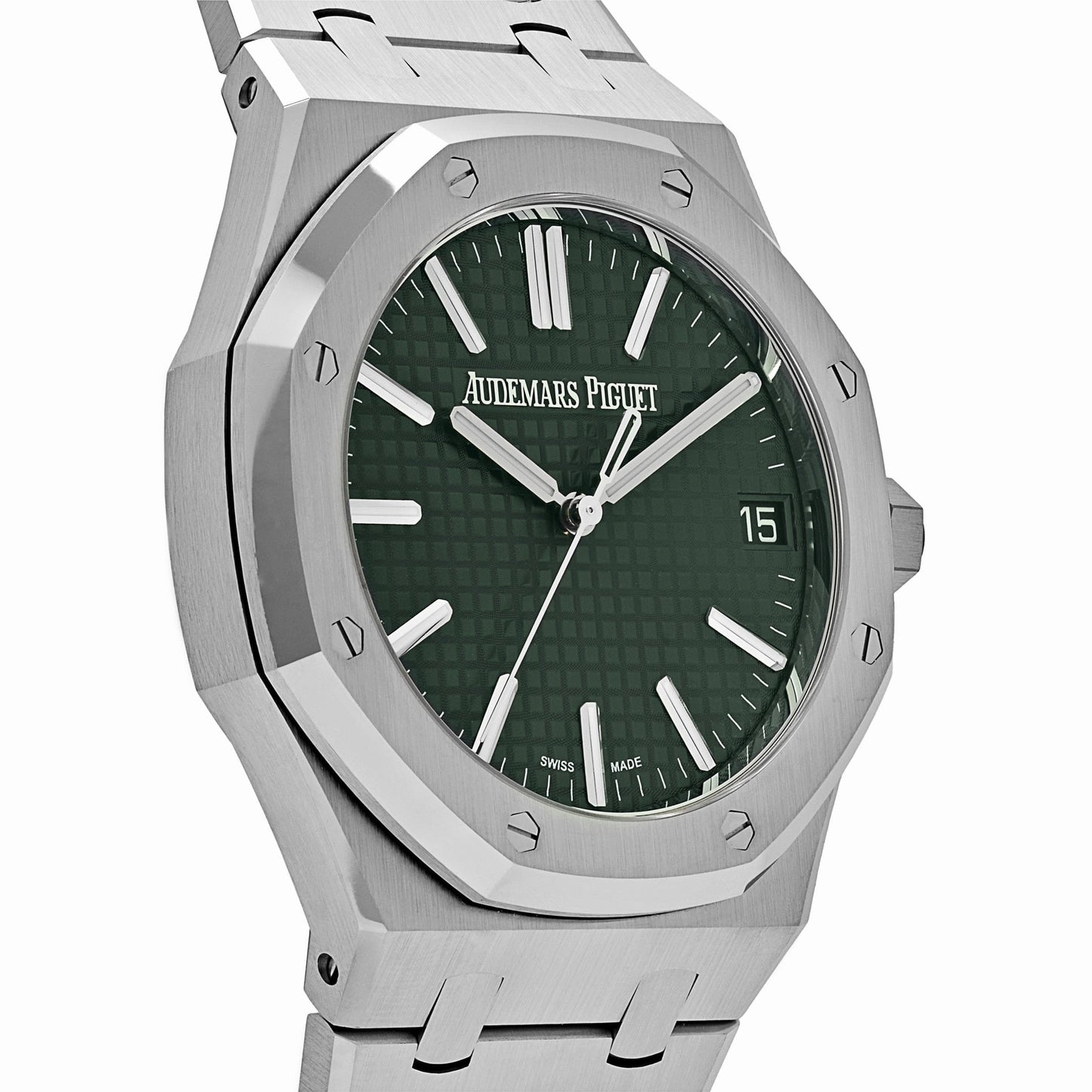 Audemars Piguet Royal Oak 3285 V3 – 15510ST.OO.1320ST.09 Acier Inoxydable Cadran Vert (2025)