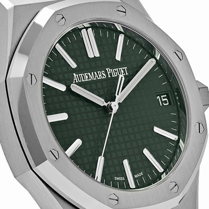 Audemars Piguet Royal Oak 3285 V3 – 15510ST.OO.1320ST.09 Acier Inoxydable Cadran Vert (2025)