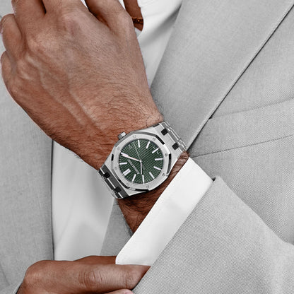 Audemars Piguet Royal Oak 3285 V3 – 15510ST.OO.1320ST.09 Acier Inoxydable Cadran Vert (2025)
