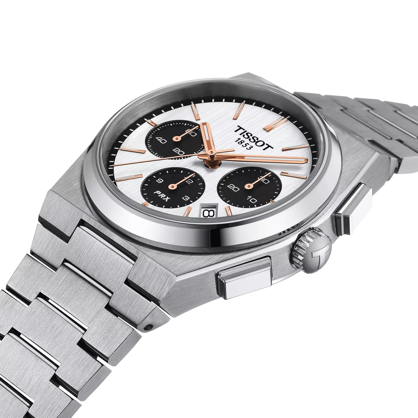 Cartier Santos Chronograph Schwarze Lünette