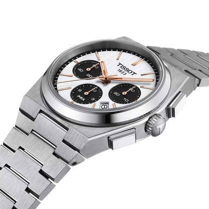 Cartier Santos Chronograph Schwarze Lünette