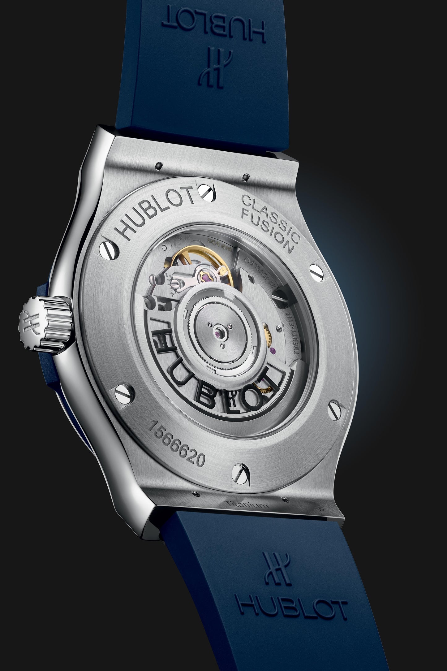 Hublot Classic Fusion Titanium Blau