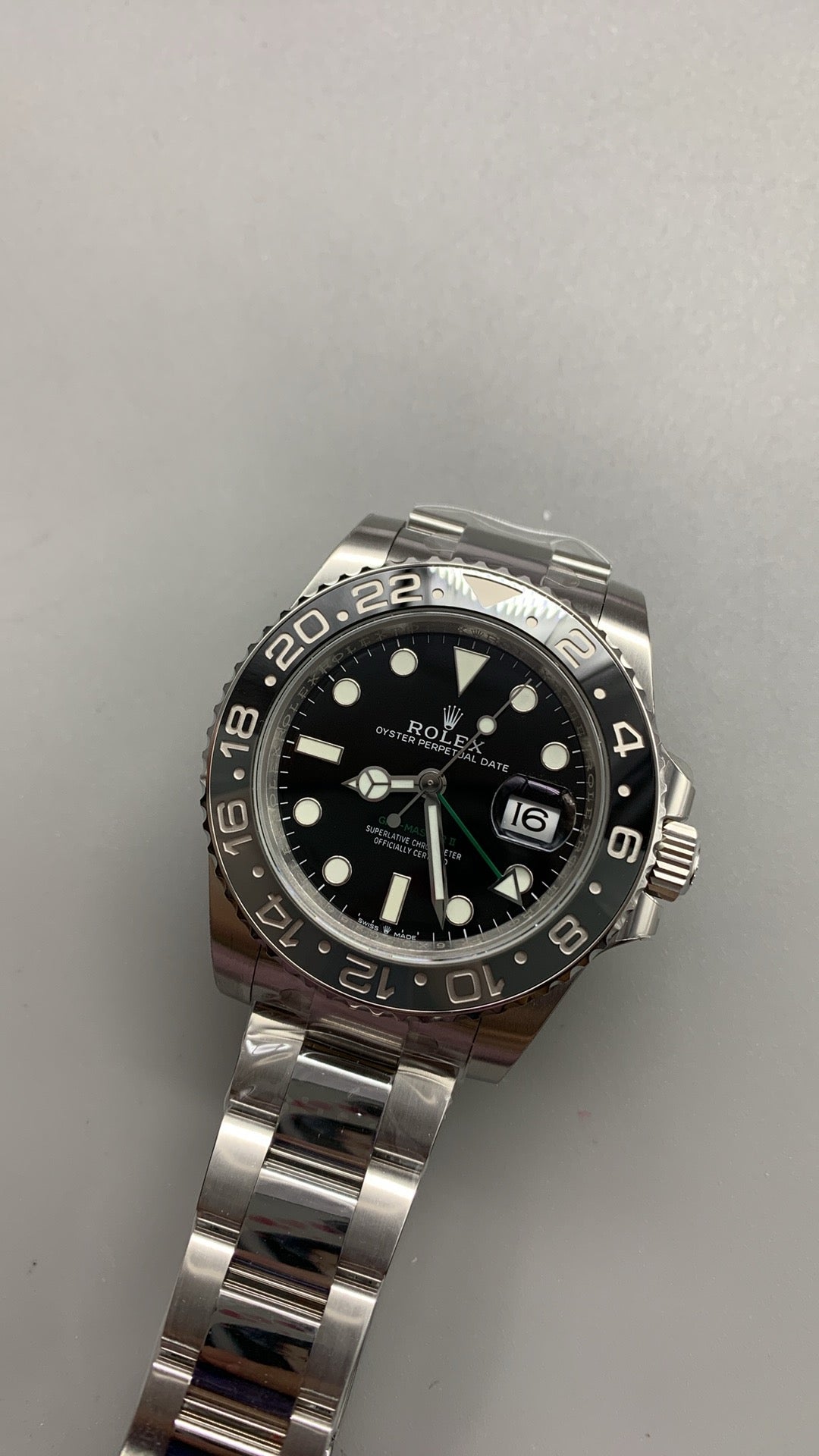 Rolex GMT-Master II 3285 V3 – 126710GRNR 'Bruce Wayne' Stainless Steel Black Dial Oyster (2025)