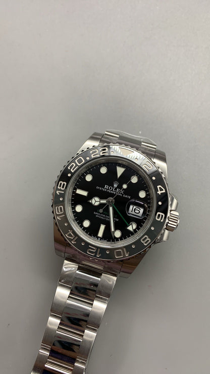 Rolex GMT-Master II 3285 V3 – 126710GRNR 'Bruce Wayne' Stainless Steel Black Dial Oyster (2025)