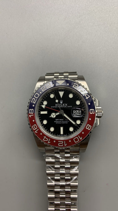 Rolex GMT-Master II "Pepsi" 40 –  VSF SUPER CLONE – 126710BLRO – Jubilee Bracelet