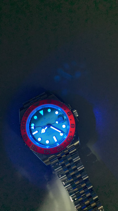 Rolex GMT-Master II "Pepsi" 40 –  VSF SUPER CLONE – 126710BLRO – Jubilee Bracelet