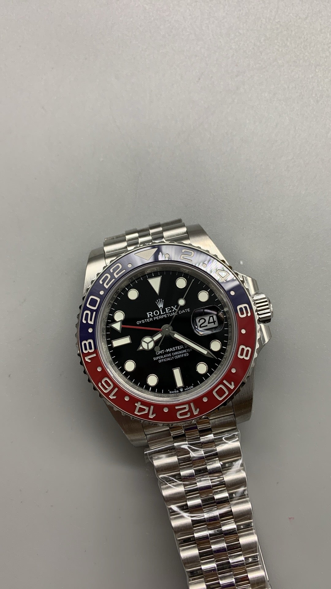 Rolex GMT-Master II "Pepsi" 40 –  VSF SUPER CLONE – 126710BLRO – Jubilee Bracelet