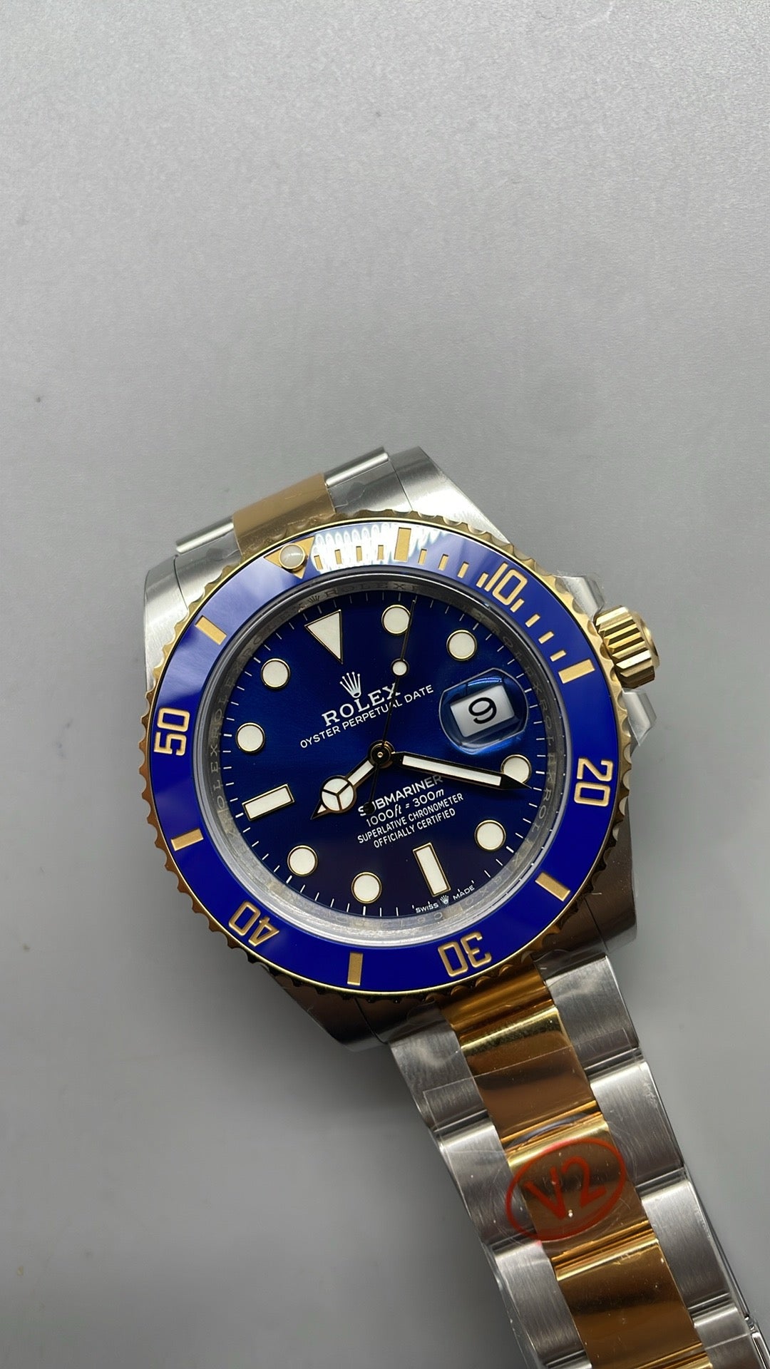 Rolex Submariner Date "Bluesy" 41 – VSF SUPER CLONE – 126613LB – Oysterarmband