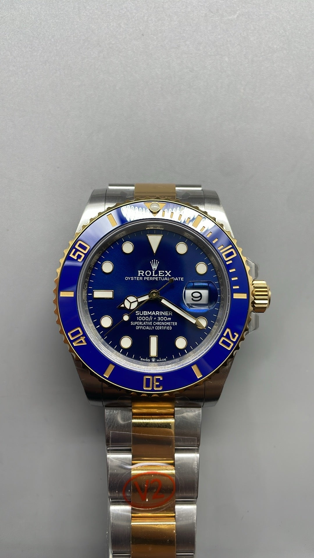 Rolex Submariner Date "Bluesy" 41 – VSF SUPER CLONE – 126613LB – Oysterarmband