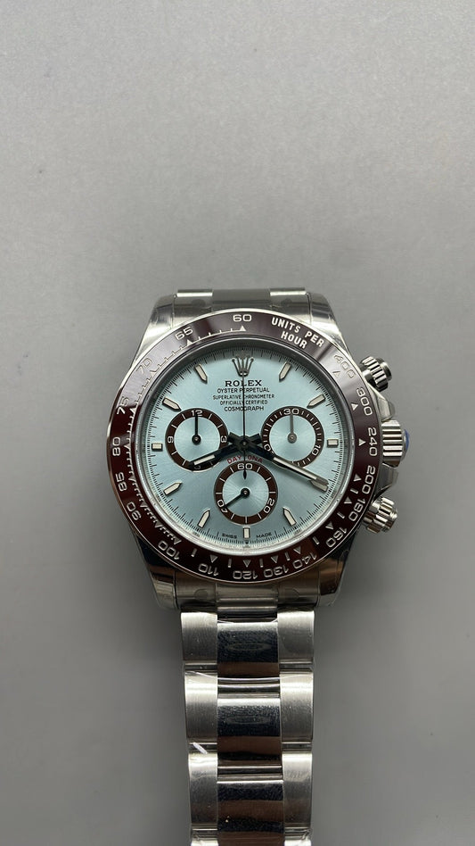 Rolex Cosmograph Daytona "Ice Blue" 40 – VSF SUPER CLONE – 126506 – Oyster Bracelet