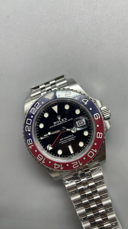 Rolex GMT-Master II 3285 V3 –  126710BLRO 'Pepsi' Stainless Steel Black Dial Jubilee (2025)