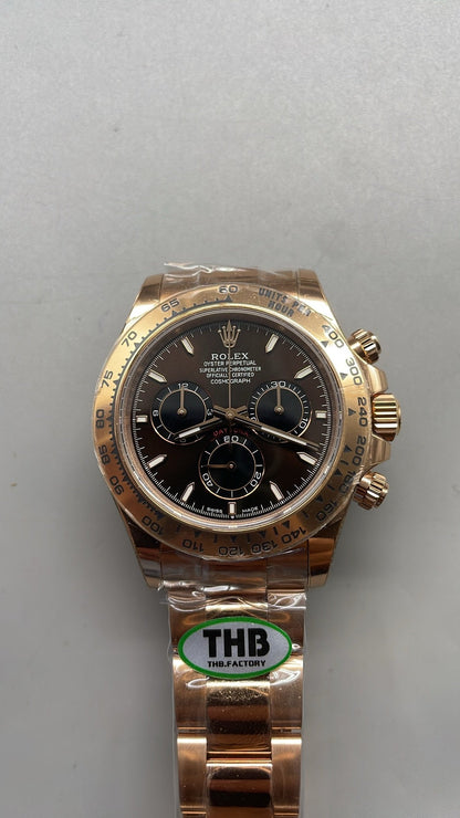Rolex Cosmograph Daytona "Chocolate Dial" Everose Gold