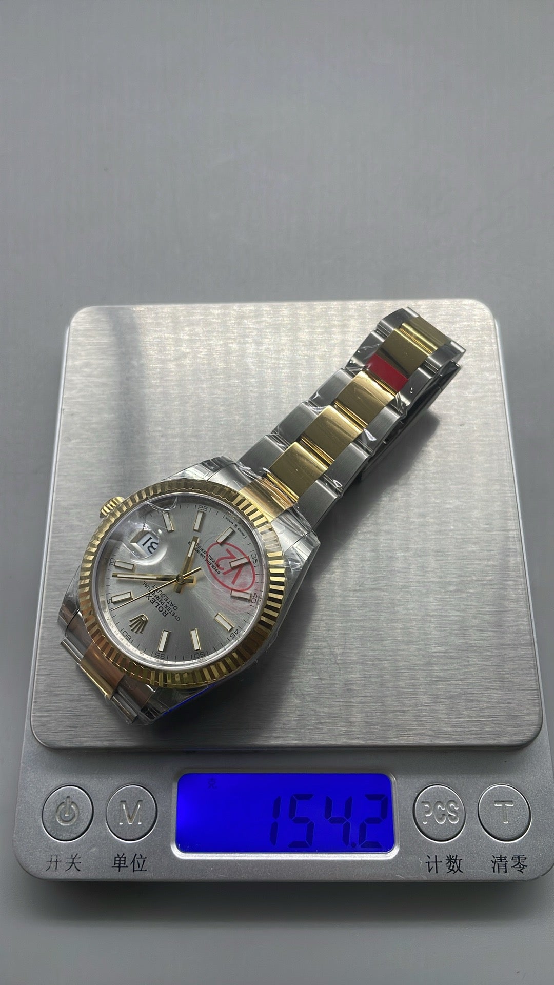 Rolex Datejust 41 – Silbernes Zifferblatt VSF SUPER CLONE – 126333 – Geriffelte Lünette – Oyster-Armband