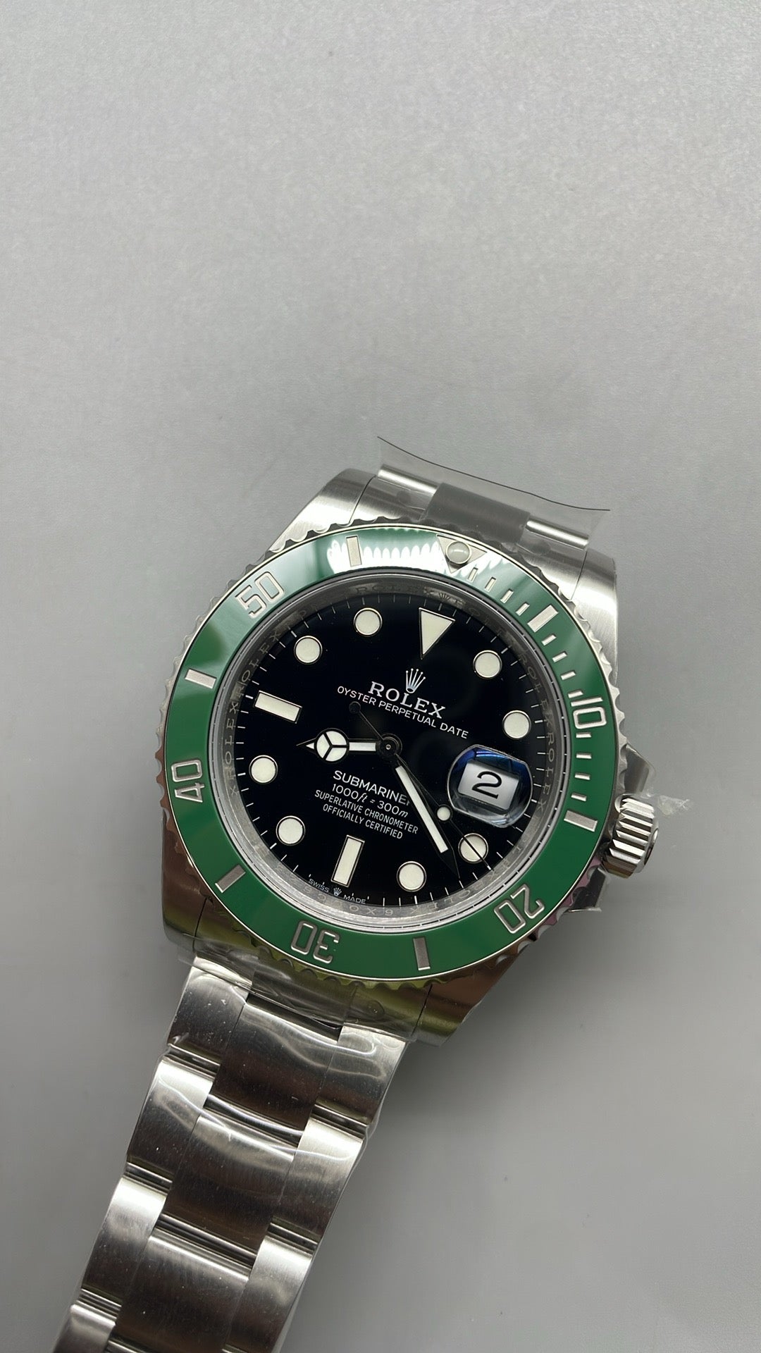 Rolex Submariner Date "Starbucks" 41 – VSF SUPER CLONE – 126610LV – Oyster Bracelet