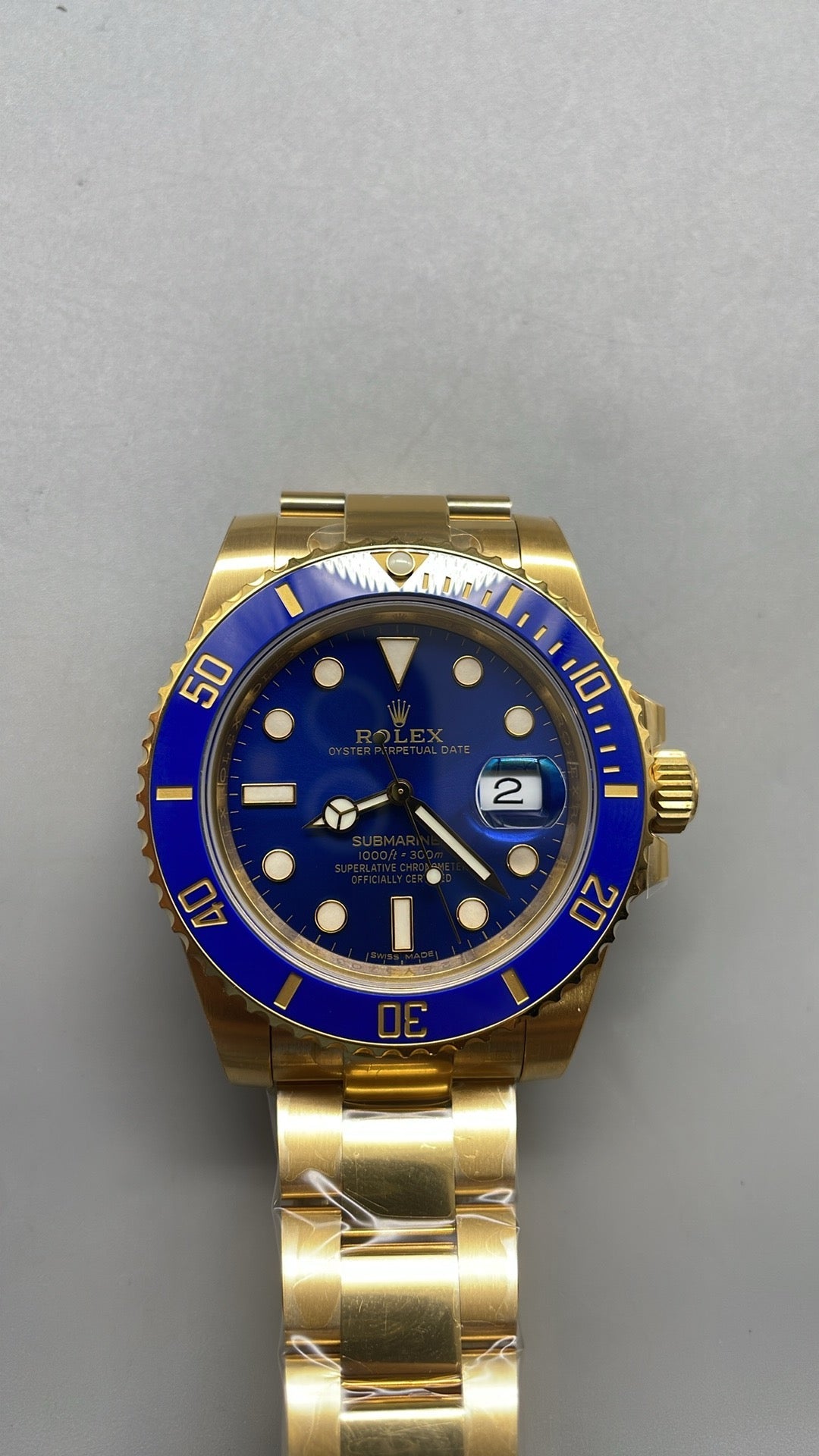 Rolex Submariner Date "Bluesy" 41 – VSF SUPER CLONE – 126618LB – Oyster-Band