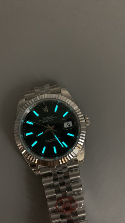 Rolex Datejust 41 126300 Acier Inoxydable Cadran Noir Jubilé