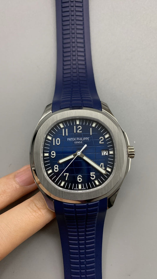 Patek Philippe Aquanaut 5168G-001 Blue Dial - BBF SUPER CLONE - 3285 V3