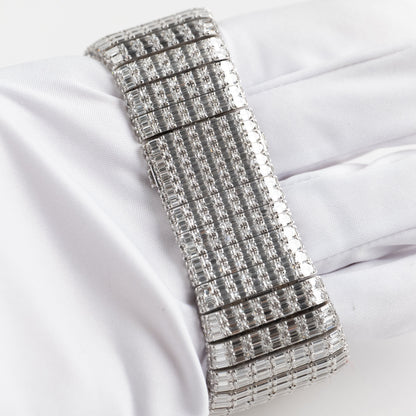 Jacob & Co. Billionaire III BL115.30.BD.AA.A30BD Tourbillon Or Blanc Sertie de Diamants Édition Limitée à 18 Exemplaires