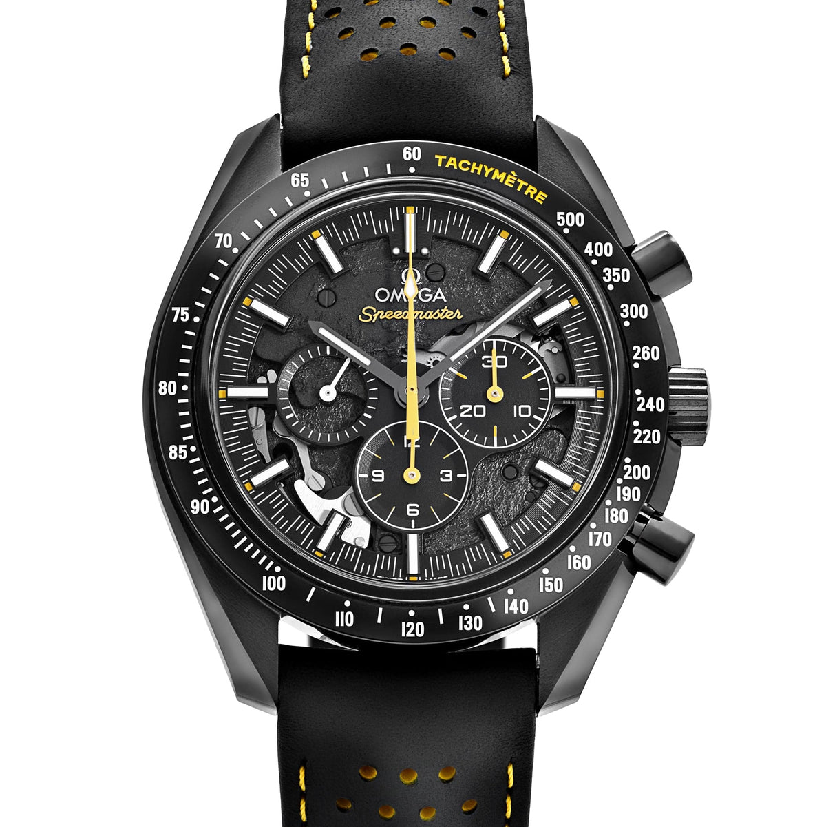 Omega Speedmaster 311.92.44.30.01.001 Dark Side of the Moon Apollo 8 Edition Black Ceramic Black Dial (2021) 44.25 MM