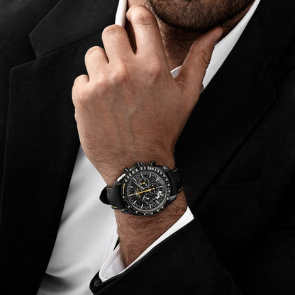 Omega Speedmaster 311.92.44.30.01.001 Dark Side of the Moon Apollo 8 Edition Black Ceramic Black Dial (2021) 44.25 MM