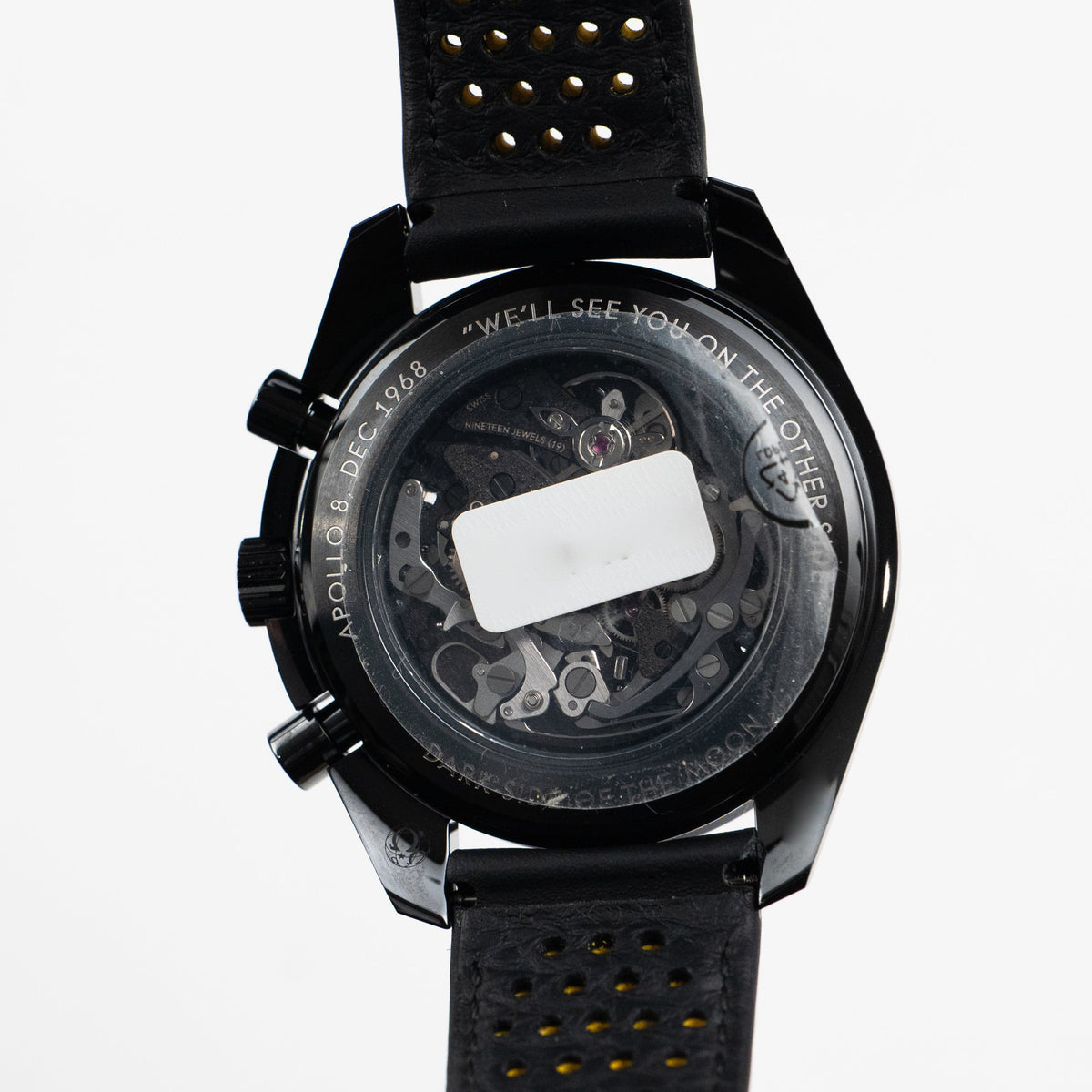Omega Speedmaster 311.92.44.30.01.001 Dark Side of the Moon Apollo 8 Edition Black Ceramic Black Dial (2021) 44.25 MM