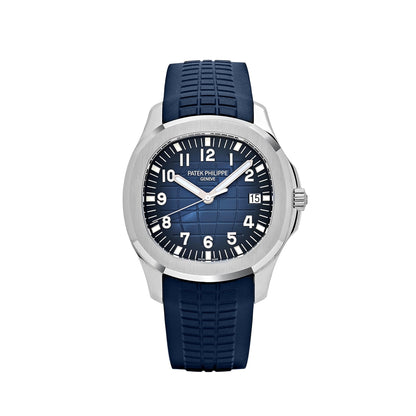 Patek Philippe Aquanaut 3285 V3 –  5168G-001 White Gold Blue Dial (2025)