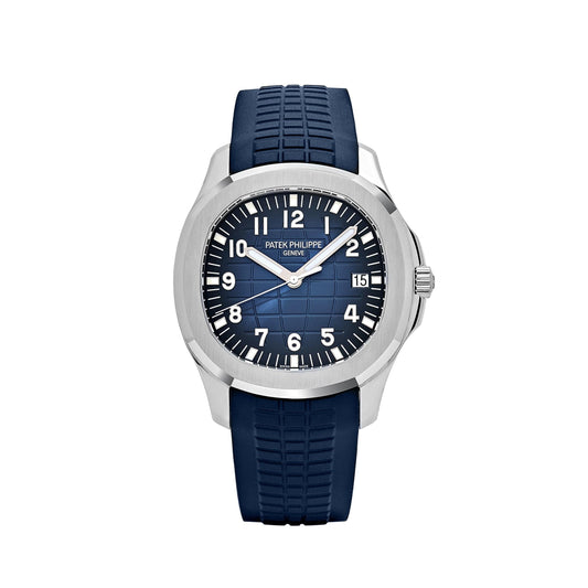Patek Philippe Aquanaut 3285 V3 –  5168G-001 White Gold Blue Dial (2025)