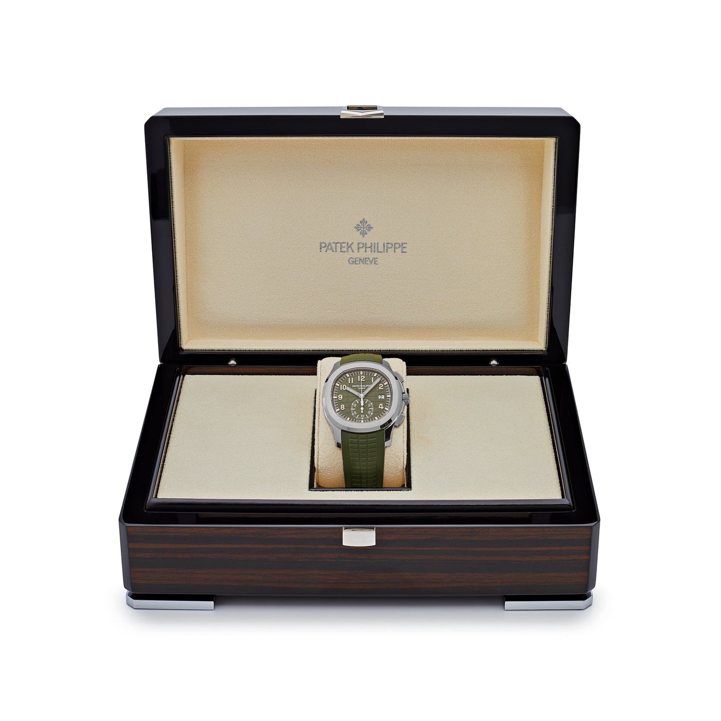 Patek Philippe Aquanaut 3285 V3 – 5968G-010 Chronograph Weißgold Khakigrünes Zifferblatt (2023)