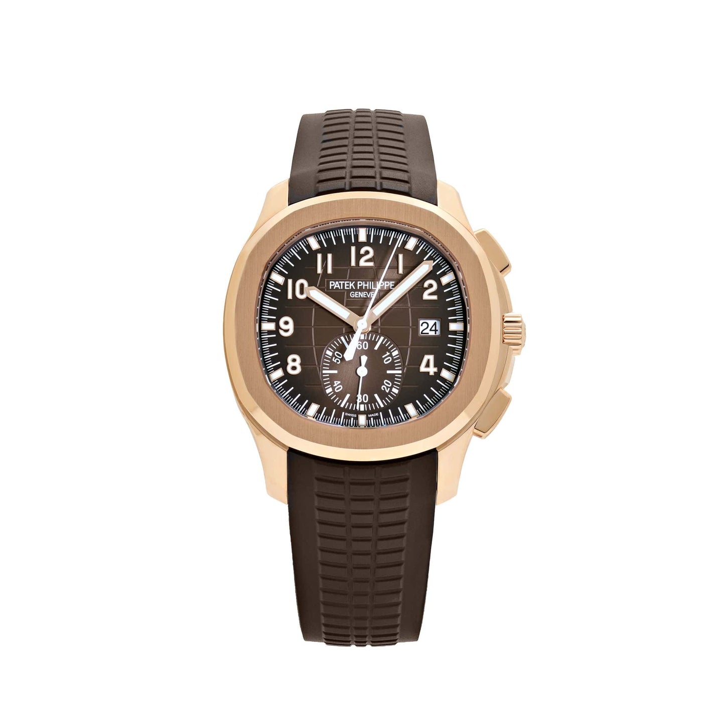 Patek Philippe Aquanaut 5968R-001 Chronograph Roségold Braunes Zifferblatt