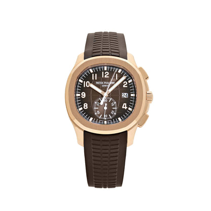 Patek Philippe Aquanaut 5968R-001 Chronograph Roségold Braunes Zifferblatt