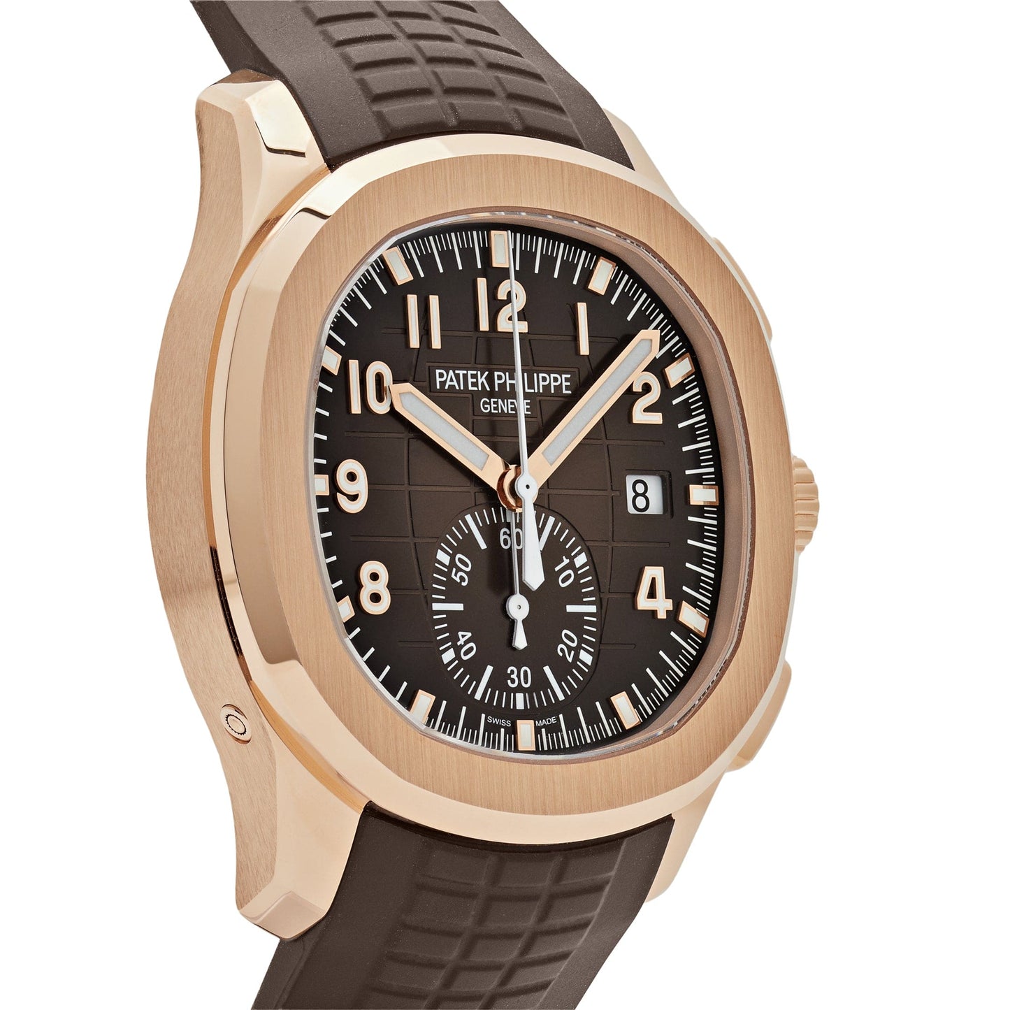 Patek Philippe Aquanaut 5968R-001 Chronograph Roségold Braunes Zifferblatt