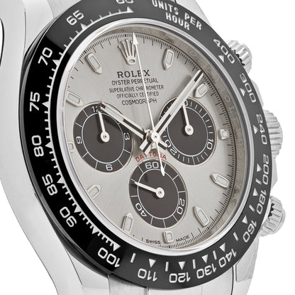 Rolex Daytona 116519LN 'Ghost' White Gold Steel and Bright Black Dial