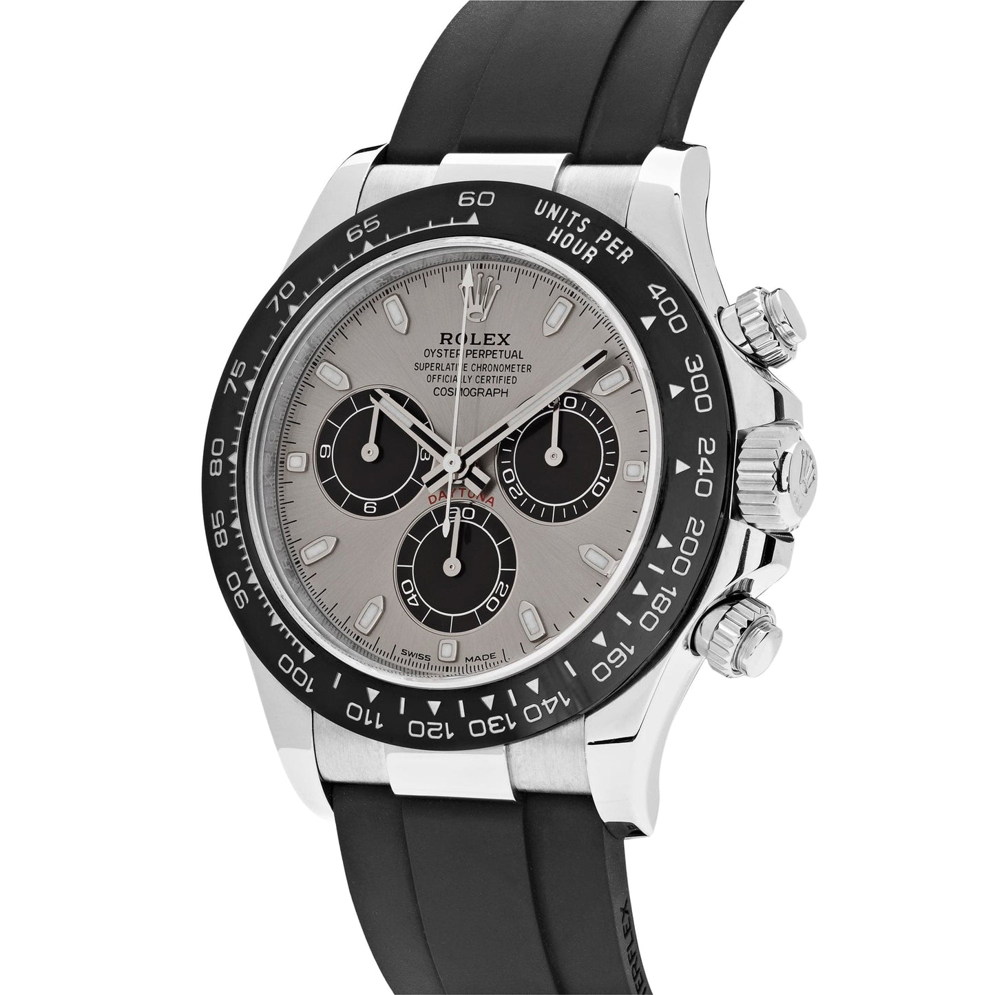 Rolex Daytona 116519LN 'Ghost' White Gold Steel and Bright Black Dial