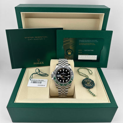 Rolex GMT-Master II 3285 V3 – 126720VTNR „Sprite“ Linkshänder Edelstahl Jubilee (2025)