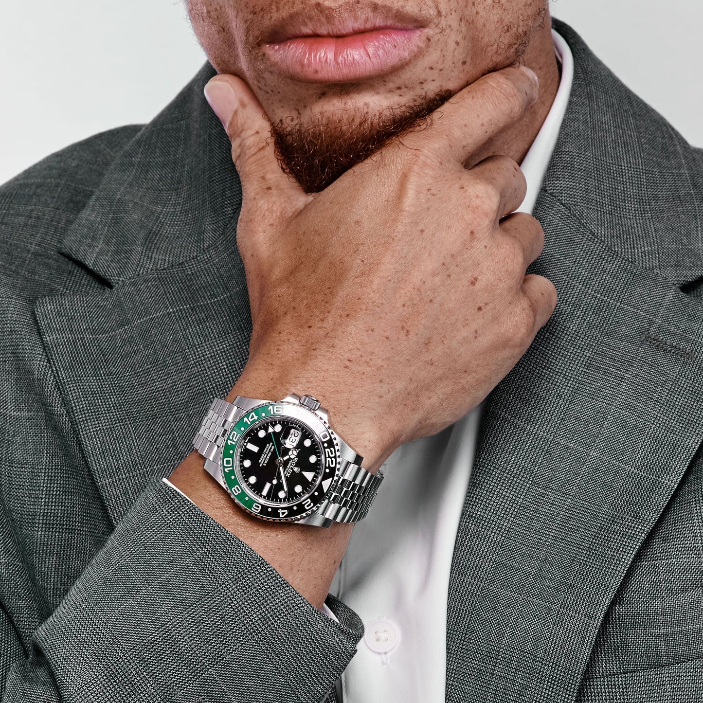 Rolex GMT-Master II 3285 V3 – 126720VTNR „Sprite“ Linkshänder Edelstahl Jubilee (2025)