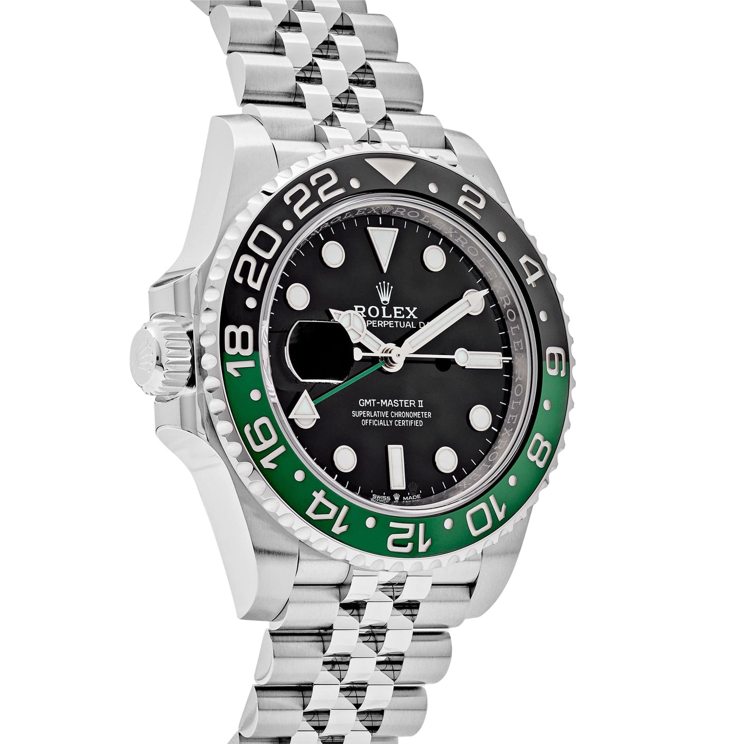 Rolex GMT-Master II 3285 V3 – 126720VTNR „Sprite“ Linkshänder Edelstahl Jubilee (2025)