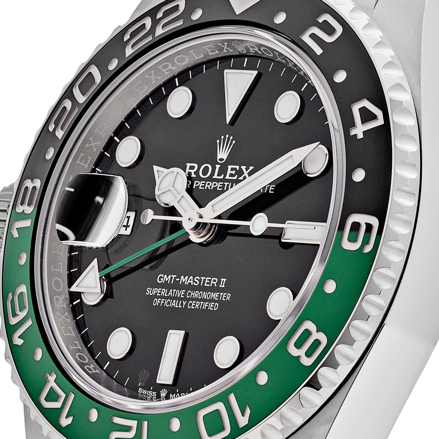Rolex GMT-Master II 3285 V3 – 126720VTNR „Sprite“ Linkshänder Edelstahl Jubilee (2025)